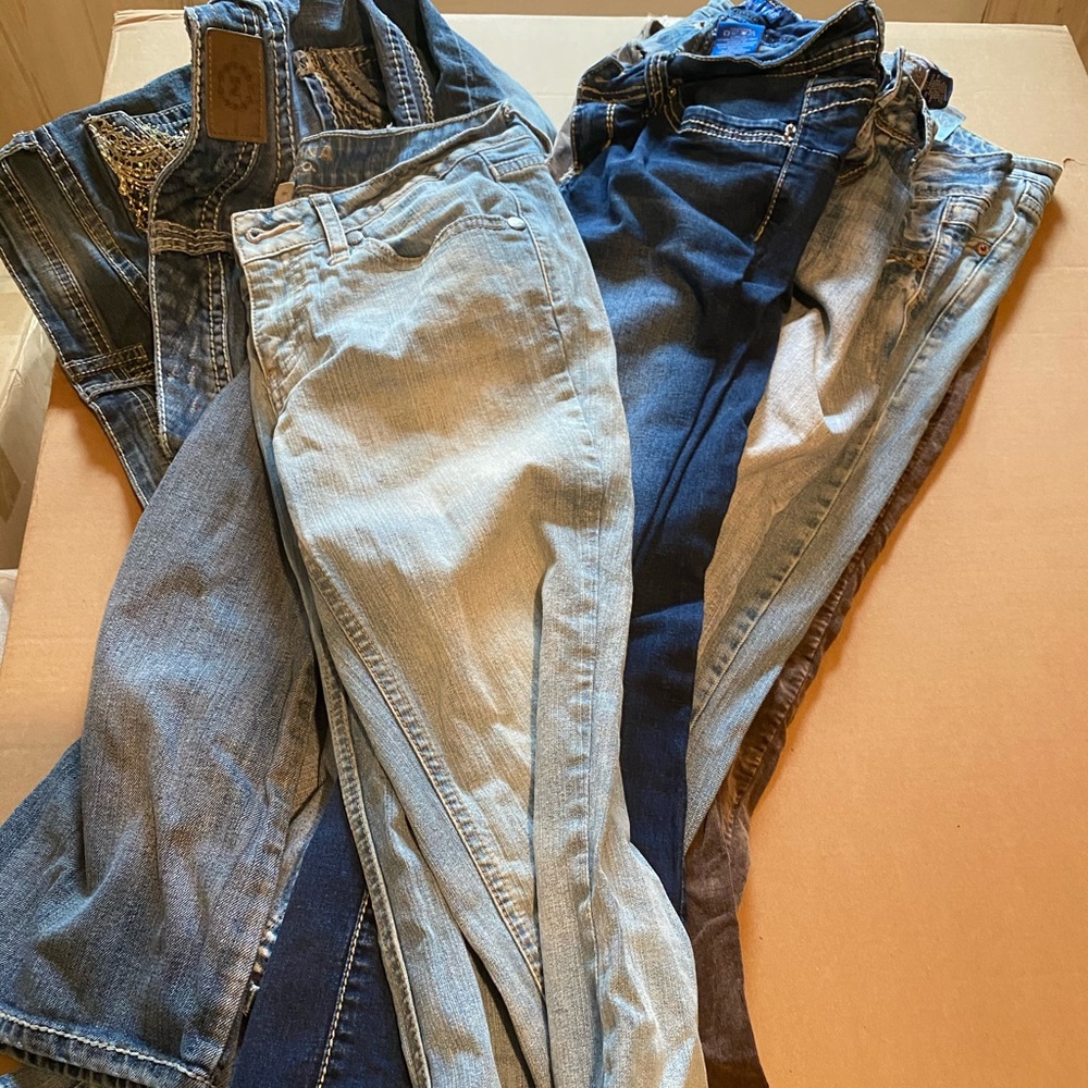 7 pair of jeans